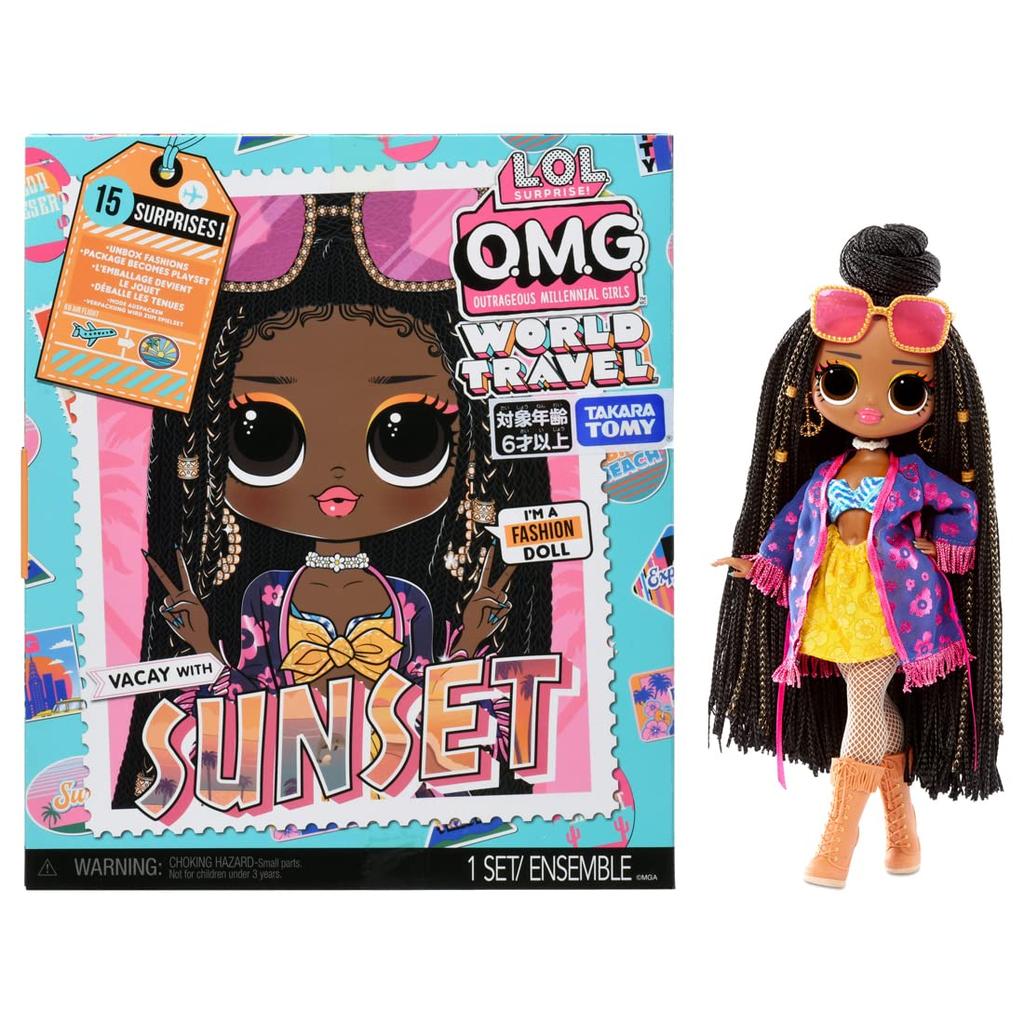 [Official Japanese Product] L.O.L. Surprise! O.M.G. World Travel Sunset