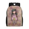 S-Santoro G-Gorjuss Rucksack für Männer Frauen Cooler Studenten Business Tagesrucksack Niedliche Puppen Spielzeug Laptop Computer Umhängetasche Geschenk