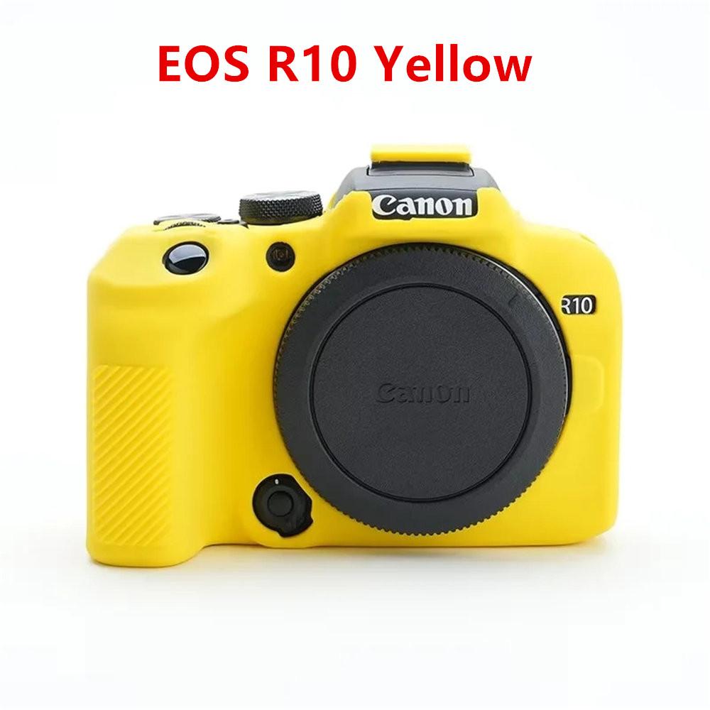 Soft Silicone Armor Camera Body Case For Canon EOS R10 R50 R100 R5 R6 R6II R7 R8 RP Protective Rubber Cover