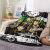 1 STuks Ghostbusters Print Flanellen Deken, Hoge Kwaliteit, Alle Seizoenen, Woondecoratie, Warmte en Comfort, Perfect voor Kerstcadeaus