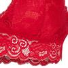 New Women Plus Size Vest Crop Wire  Bra Lingerie Sexy V-Neck Underwear S-3XL