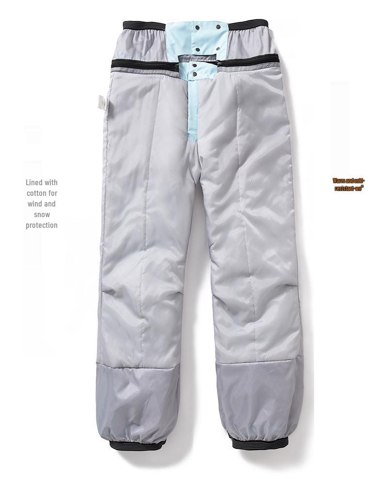 Ski Pants with Suspenders for Men & Women: Windproof, Waterproof, Warm, Thickened for Winter Snowboarding & Skiing