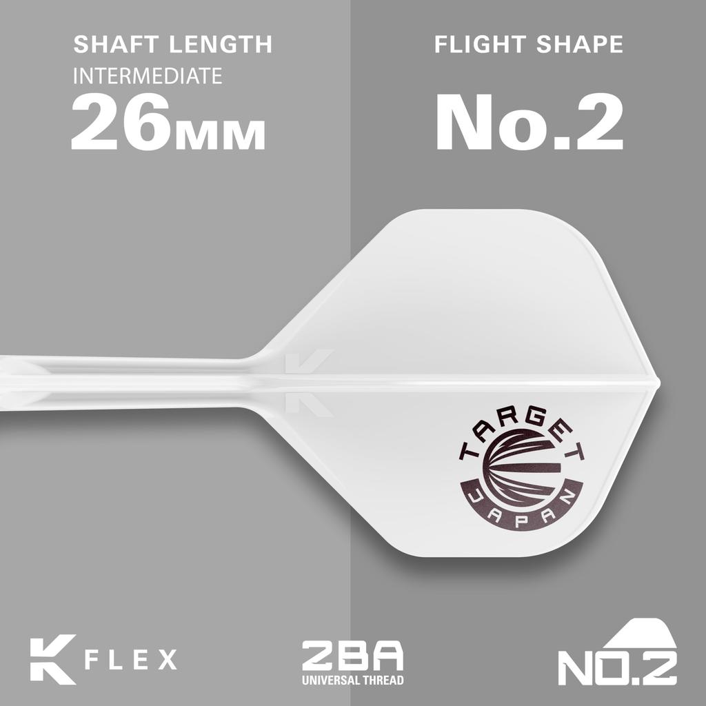 TARGET PYRO GEN-10 MAX 95% Tungsten 19g 2BA Soft Tip Darts