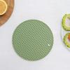 Silicone Beverage Coaster, Honeycomb Placemat for Coffee Cup, Mug, Glass Drink Mat, 1 Piece Set