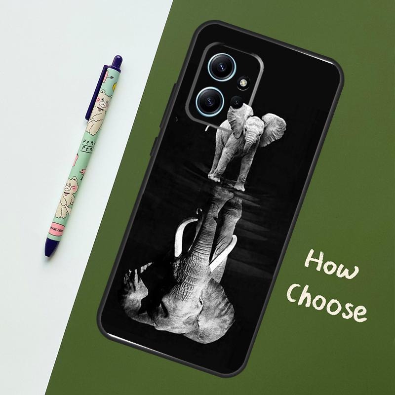 Elephant Baby Nature Case For Xiaomi Redmi Note 14 9 10 11 12 13 Pro 12S Cover For Redmi 15 13C 12C 10C 14C 15C