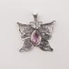 Natural Morganite Gemstone 925 Sterling Silver Jewelry Handmade Elegant Pendant 1.5" Gift For Wife CP-41-5