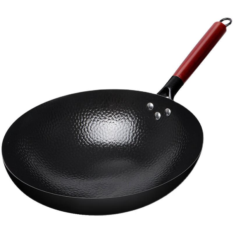 Traditional Hand-Forged Zhangqiu Iron Wok
