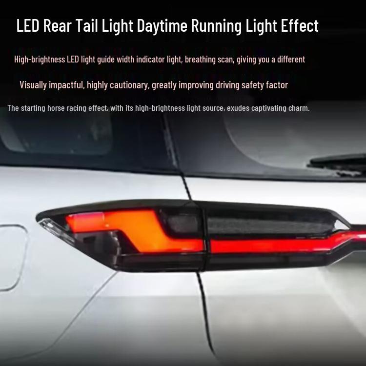 16-23 Toyota Fortuner Sequential Taillight Assembly with Through-Type Rear Lights and Turn Signals