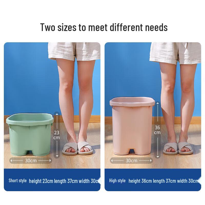 GOWKE Zesílená hluboká koupelová vana na nohy