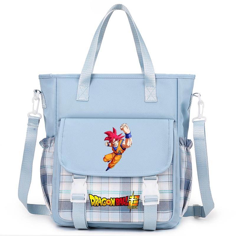Anime Dragon Ball Carrying Bag Handbag Shoulder Bag Tote Bag for Teenager Girl Boy Back To School Bag Men Women Leisure Travel Bag Rucksack Mochila