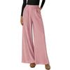 Womens High-Waisted Straight Leg Wide Pants Soft Comfortable Casual Trousers Winter 2026