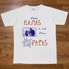The Mamas and the Papas Heavy Cotton White Full Size T Shirt For Men AG162 Unisex T-Shirt