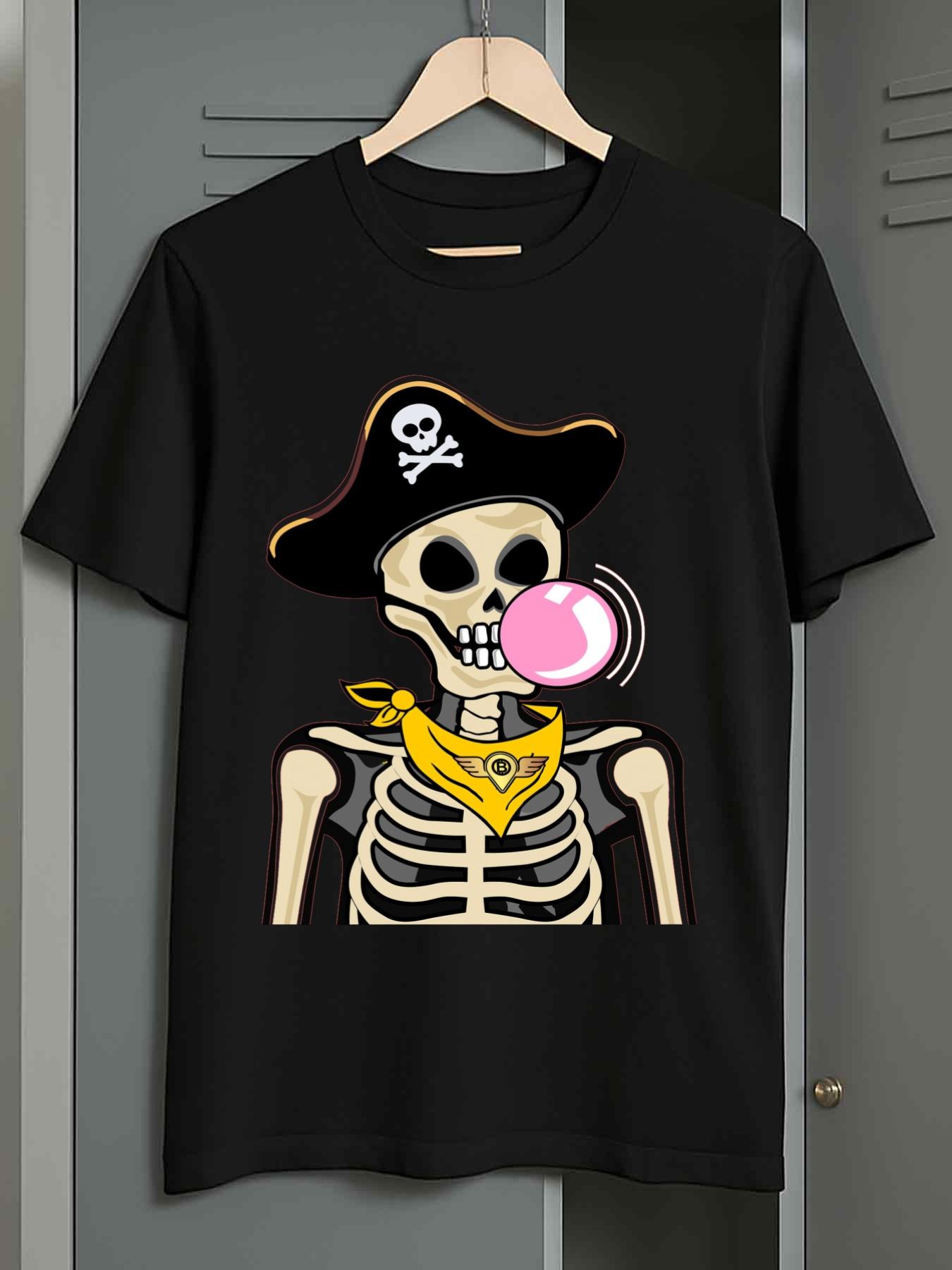 Men s T-Shirt Y2K Heavyweight 100 Cotton Black M