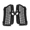 1Pair Car Front Bumper Fog Lights Grille Cover Fit for Golf MK3 Rabbit 1994 1995 1996 1H6853665A 1H6853666 (black)
