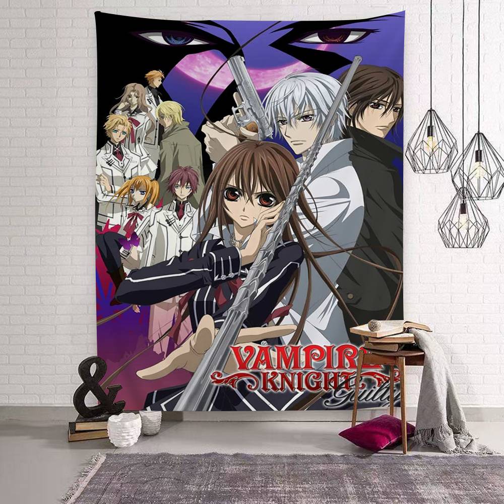 1PC Anime VVampire Knight Cartoon Tapestry Wall Hanging Decoration Household Home Decor