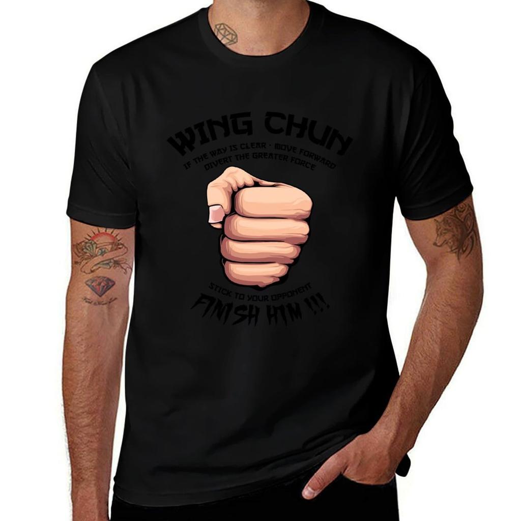 Wing Chun Motto T-Shirt Unisex T-Shirts Grafik T-Shirt Für Unisex T-Shirt