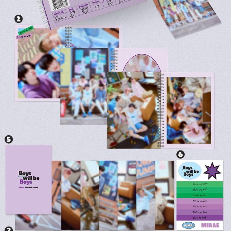 Future Boy Boys Will Be Boys 5th Mini Album