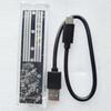 Transparent USB 3.1 M.2 NGFF SSD Enclosure
