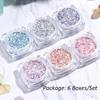 Mixed Color Nail Art Glitter Rhinestone Crystal Gems Jewelry Bead Manicure Decoration Accessories Nail Supplies For Professional