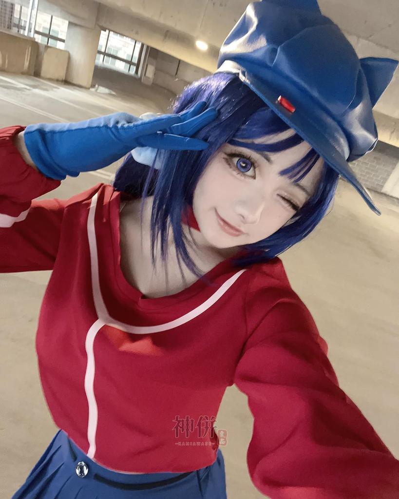 Cappy Cosplay Costume with Cool Adult School Event Stage Outfit with Size [Excellent Quality] Wig, Mita, Costume, Festival, Costume, (Cappy Wig, M)