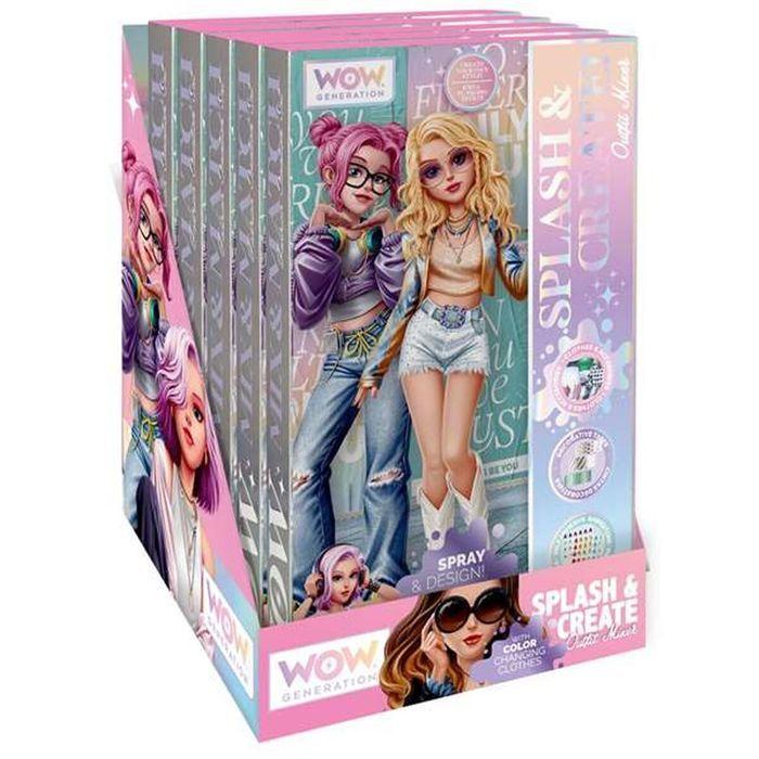 Jouet éducatif - WOW GENERATION - Splash and Create - Tenues créatives - 4 ans et plus - Multicolore