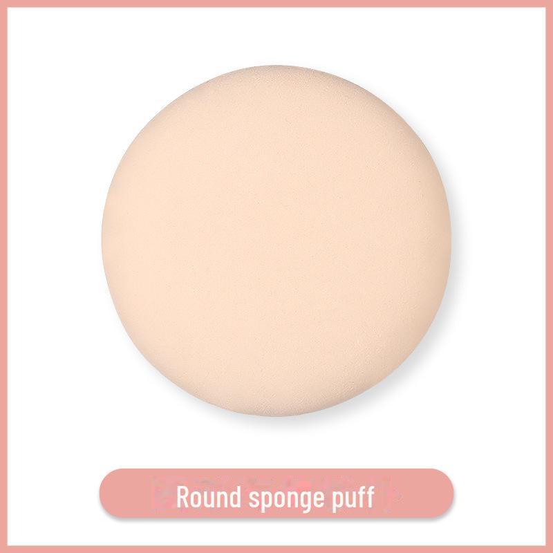 Doppelverwendbarer Marshmallow Luftkissen Puderquaste mit Aufbewahrungsbox