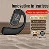 Smart Digital Display Wireless Bluetooth Earbuds with Left/Right Wear, Ultra-Long Standby, Non-In-Ear Design, and High-Quality Sound