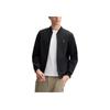 FILA White Fashion Versatile Skin-Friendly Long Sleeve Jacket Men Jacket Black F11M513705F-BK