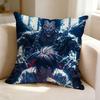Anime DDeath NNote RRyuk Shinigami  Square DoubleSided Printed Pillow Case Bedroom Bedside Pillow Sofa Cushion Cover