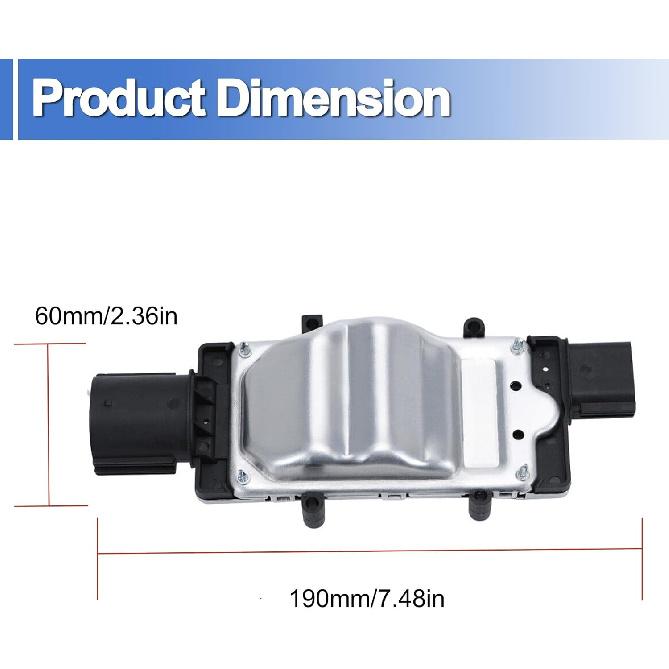 Motor-Kühllüfter-Steuermodul Kompatibel mit Ford Escape Focus Transit Connect Ersetzen 1137328464 1137328567