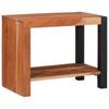 Bookshelf Brown 50 X 30 X 40 Cm Solid Acacia Wood