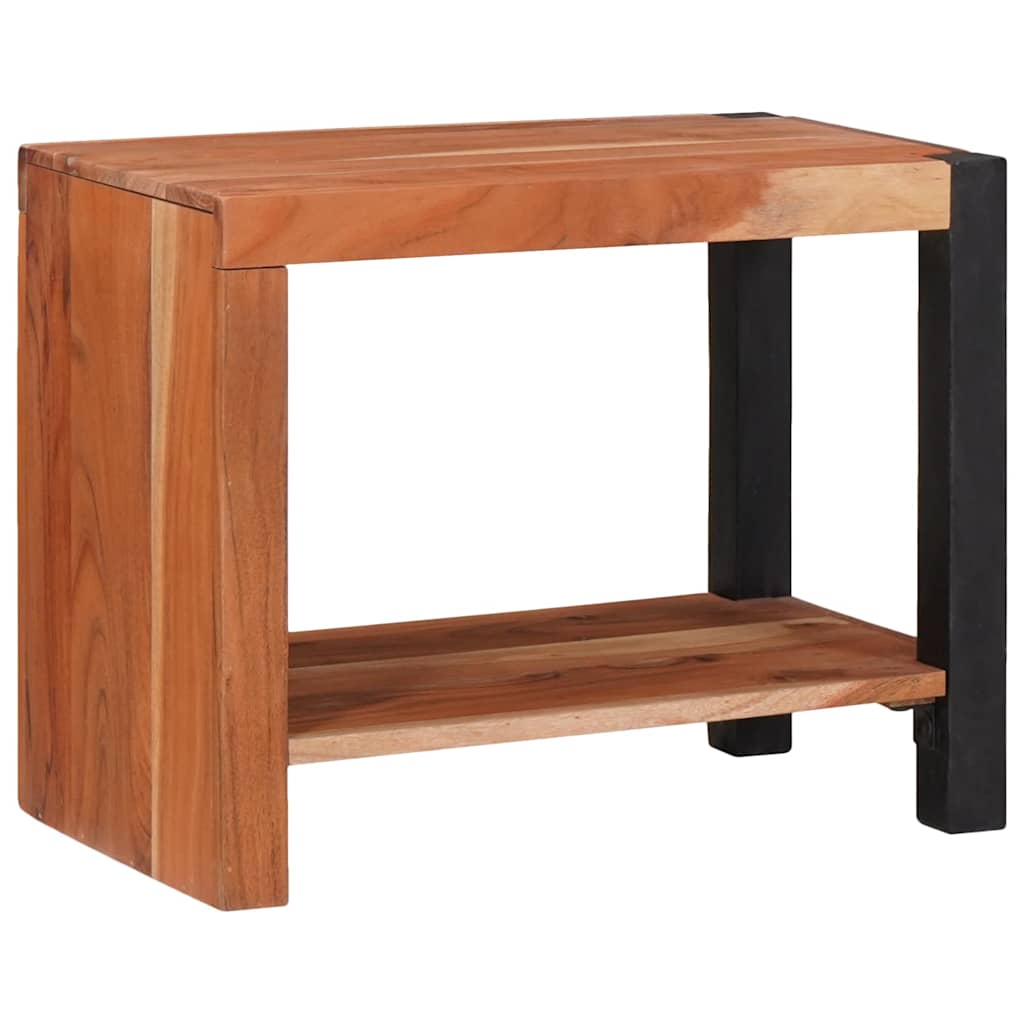 Bookshelf Brown 50 X 30 X 40 Cm Solid Acacia Wood