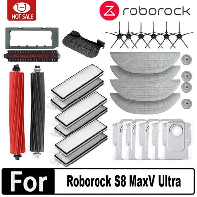 Roborock S8 Max V Ultra G20s Robot Aspirador Accesorios mopa Paño bolsas de aspiradora Cepillo Lateral Filtro Repuestos Reemplazables