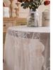 French Romantic Pastoral Lace Tablecloth Dessert Table Wedding Decoration Photo Coffee Table Tablecloth Dining Table Cloth Large Round Table