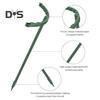 Plant Support Stakes Stackable Half Round Plant Stakes Easy Assembly Stake Trellis Plant Cages for Indoor Outdoor Tomato Monstera Hydrangea Climbing