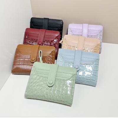 Women Short Wallet Small Fashion Brand Leather Purse Ladies Card Bag for Women Clutch Female Purse Money Clip Wallet