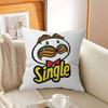 Fashion P-Pringles L-LLC Pillow Covers Cartoon Sofa Decorative Home Double-sided Printing Short Plush Cute Cushion Cover