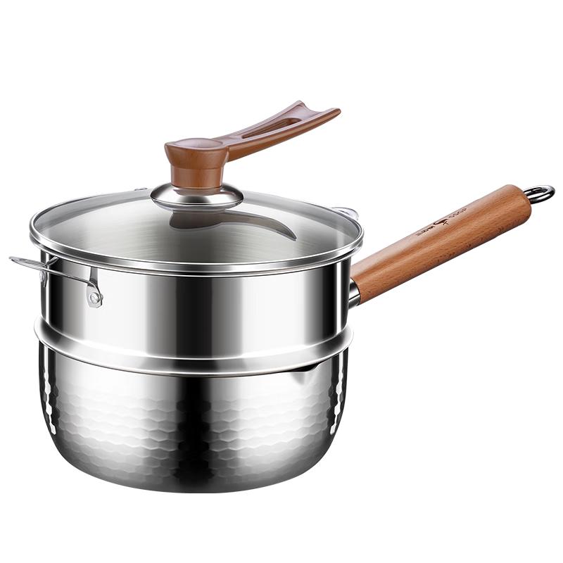 Sansigang Stal nierdzewna 316L Garnek do mleka Yukihira