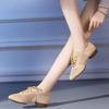Scarpe da allenamento per la danza da donna Scarpe da ballo latino per insegnanti professionali Scarpe da ballo per sala da ballo jazz quadrate per interni ed esterni