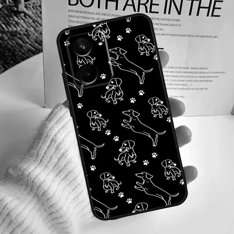 Dogs Dachshund Cute For Realme 15 Pro 10 11 12 13 14 Pro Plus C67 C65 C63 C61 C55 C53 C51 C35 C71 C75 GT7 Case