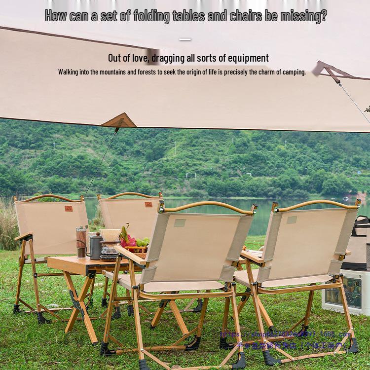 Portable Outdoor Folding Chair for Camping, Fishing, and Picnics