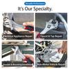 Heavy Duty Adjustable Wrench Spanner Corrosion Resistant Chromium Plating High Quality Industrial Plumbing Hand Tool