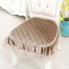 High-End Dining Chair Cushion Cushion All Year Round Fabric Chair Cushion Home Dining Chair Seat Cover Extra Large Chair Cover Stool Cover