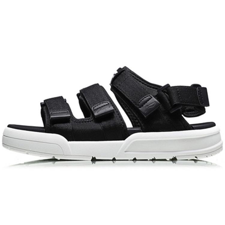 (WMNS) Li-Ning Strappy Sandals Black Women s AGUN012-4 EU 42⅓