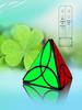 QiYi Alien Petal Pyramid 2x2 Clover Puzzle - Fun Educational Toy for Kids