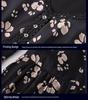 2024 Summer Silk Slim Fit Floral Mid-Length Dress for Women