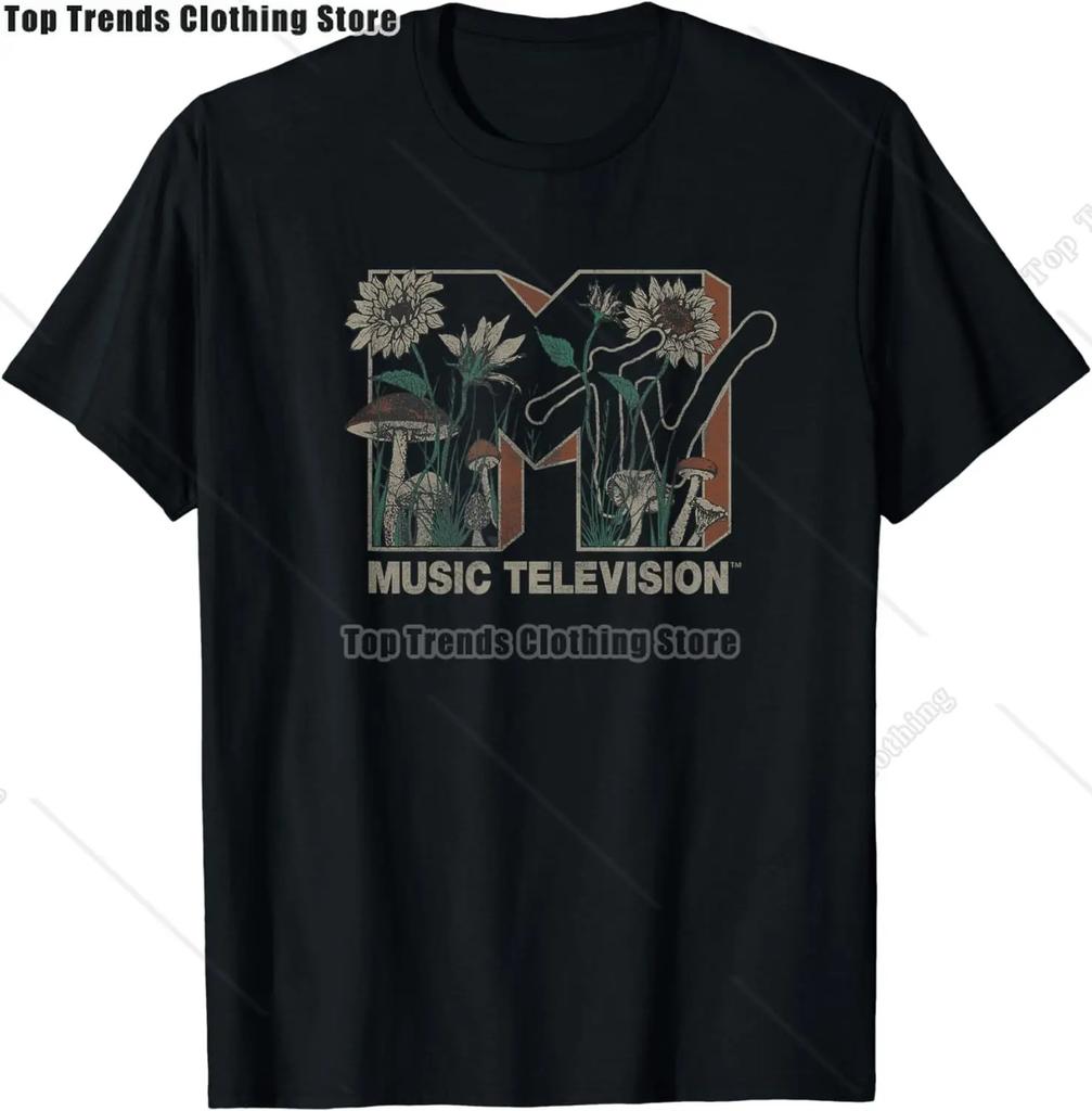 MTV Classic Logo Moster Design T- Shirts T-Shirt