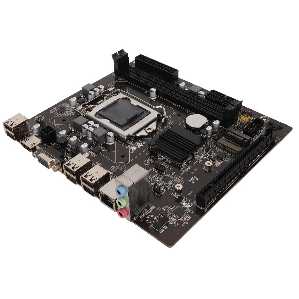 LGA 1155 Motherboard M.2 VGA HD Output Dual Channel DDR3 6 USB2.0 PCIE X16 Mini ITX Motherboard for Computer PC