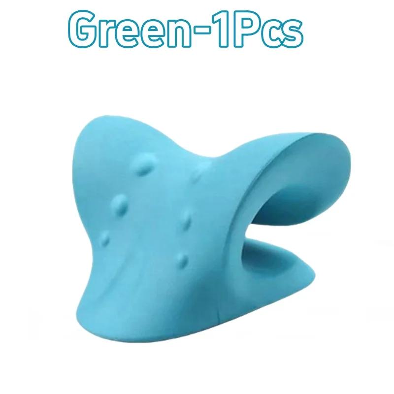 New 4Pcs C-Shape Cervical Pillow Straightened Pillow Curvature Neck Forward Tilt Corrector Sleep Repair Cervical Massager