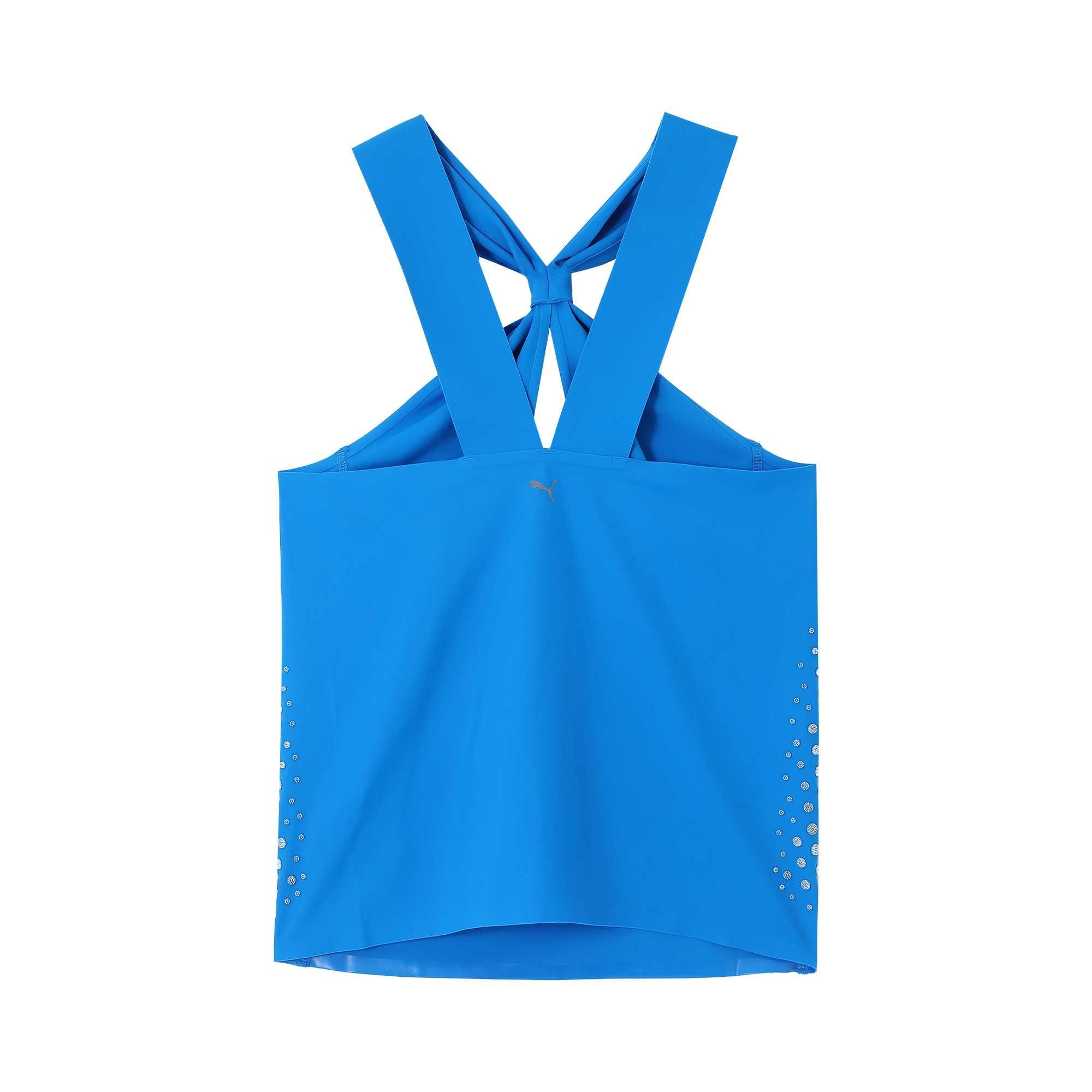 

Puma X Coperni Casual Comfortable Bow Solid Color Vest Women tops Cyan 626690-80 M